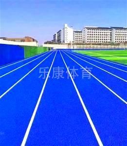 贵州松桃县沙坝中学13mm全塑型塑胶跑道